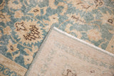 Distressed Vintage Oushak Carpet