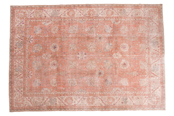 7'9" x 11'3" Distressed Vintage Oushak Carpet / Item ee002624 image 1