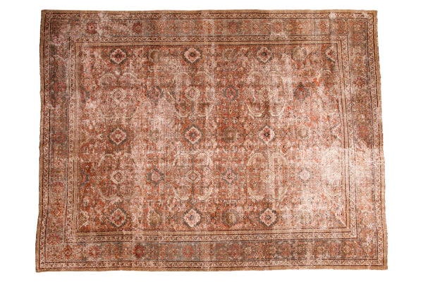 Distressed Vintage Mahal Carpet