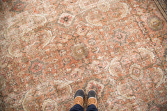 Distressed Vintage Mahal Carpet