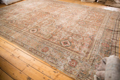 Distressed Vintage Mahal Carpet