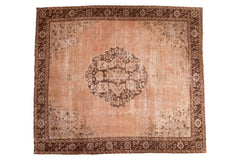10x11.5 Distressed Vintage Oushak Carpet // ONH Item ee002627