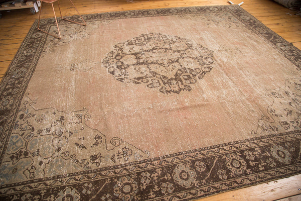 10x11.5 Distressed Vintage Oushak Carpet // ONH Item ee002627 Image 4