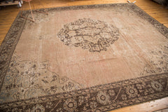 10x11.5 Distressed Vintage Oushak Carpet // ONH Item ee002627 Image 4