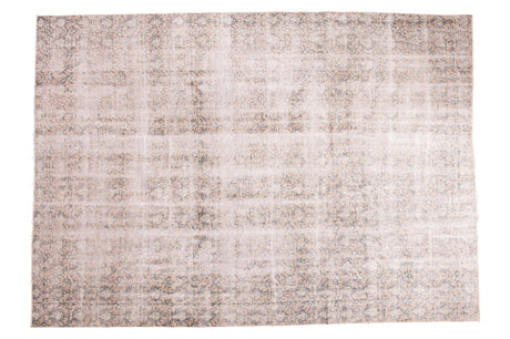 7.5x10.5 Distressed Vintage Oushak Carpet // ONH Item ee002628