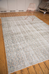 7.5x10.5 Distressed Vintage Oushak Carpet // ONH Item ee002628 Image 3