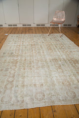7x10 Distressed Vintage Oushak Carpet // ONH Item ee002629 Image 3