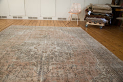 8x11.5 Distressed Vintage Oushak Carpet // ONH Item ee002631 Image 1