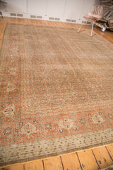 9.5x12.5 Distressed Vintage Tabriz Carpet // ONH Item ee002635 Image 4