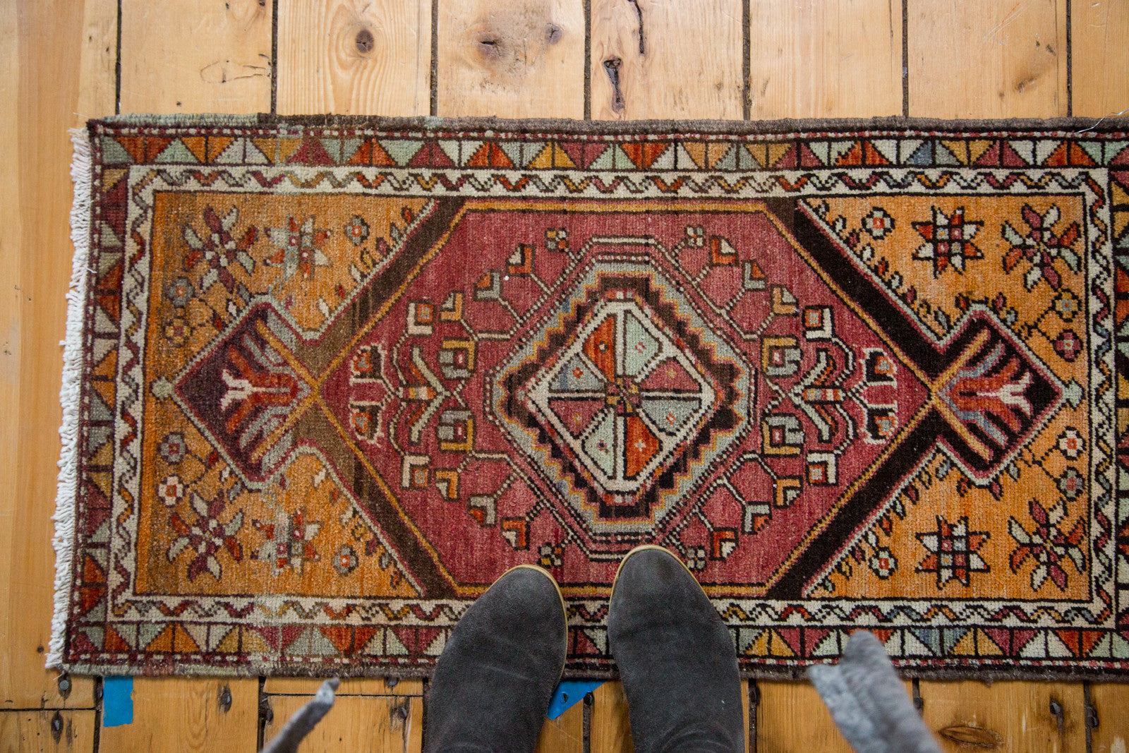 Vintage Oushak Rug Mat