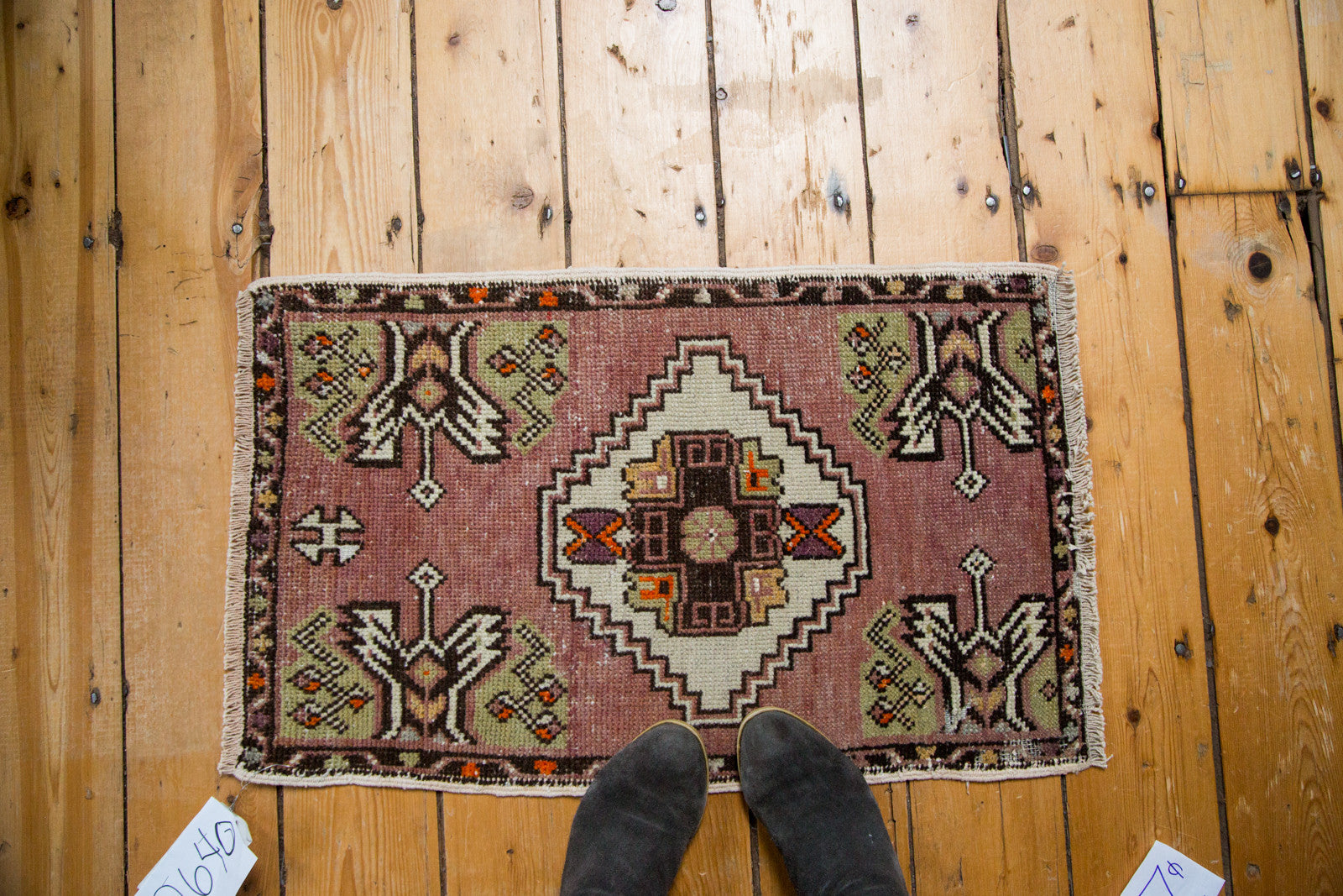 Vintage Oushak Rug Mat