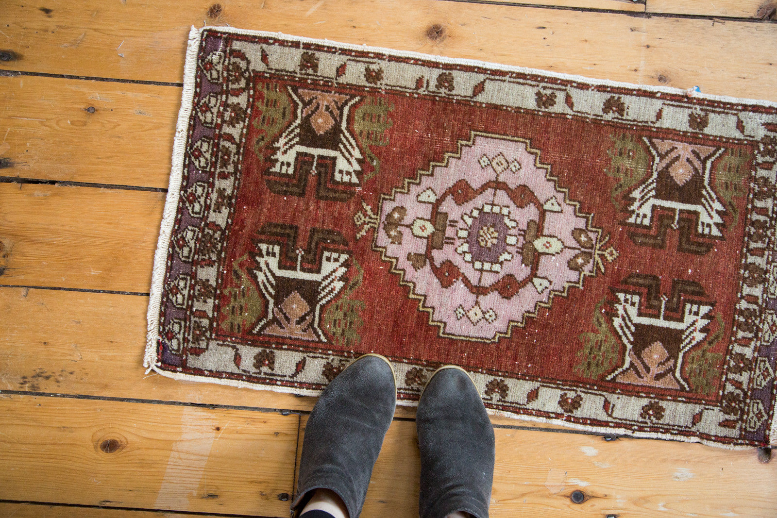 Vintage Oushak Rug Mat