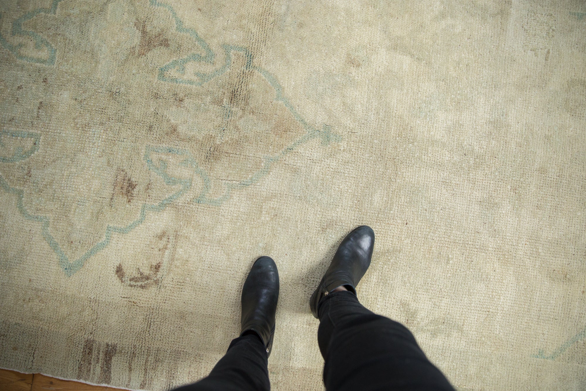 4.5x13 Vintage Oushak Rug Runner // ONH Item ee002645 Image 1