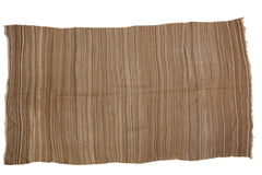4.5x8 Vintage Striped Moroccan Kilim Rug // ONH Item ee002661
