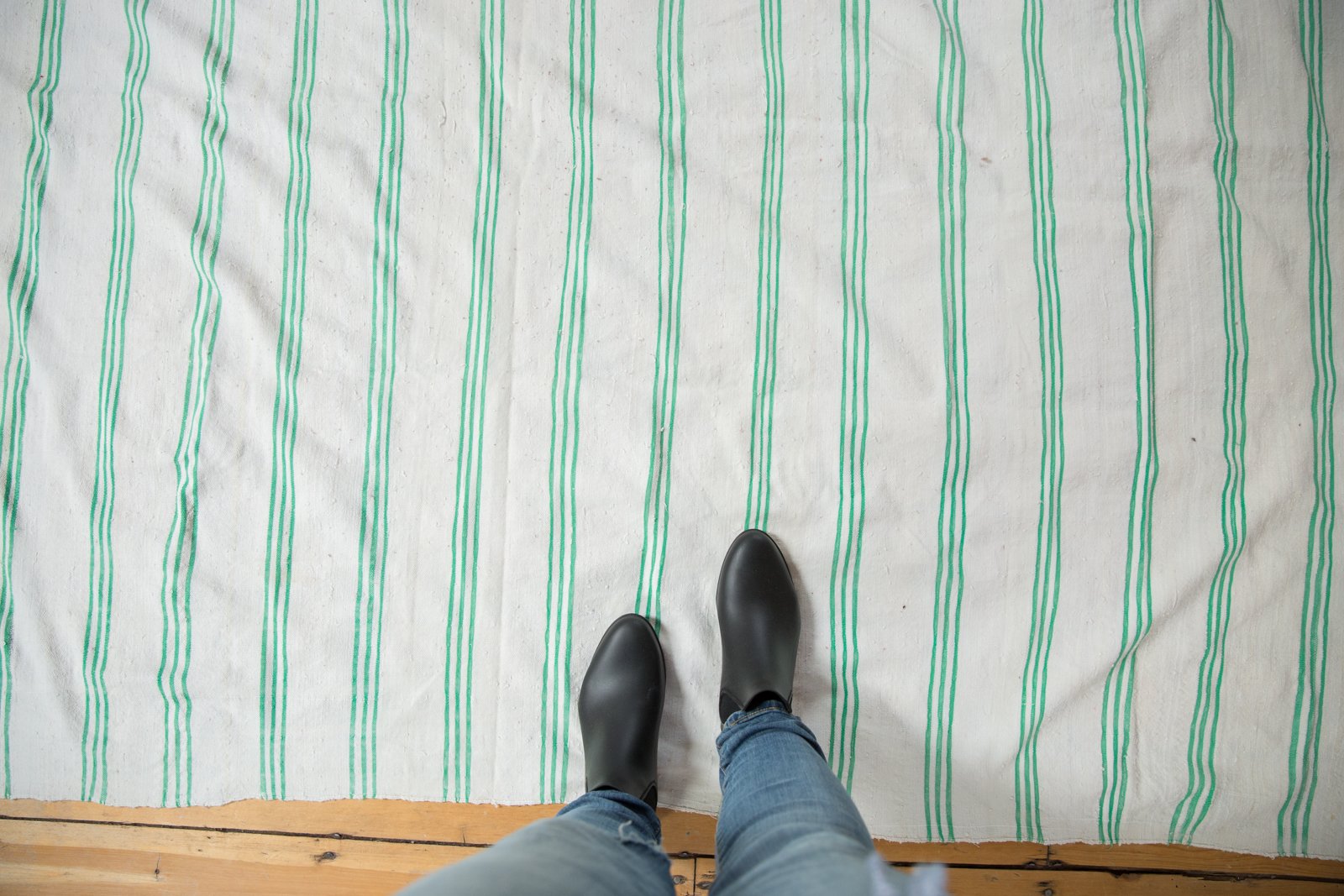 Vintage Turkish Throw Cloth Carpet