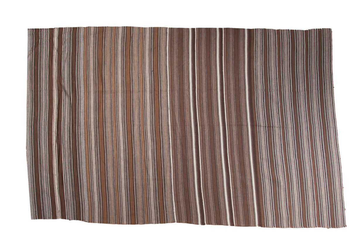 6.5x10 Vintage Moroccan Kilim Carpet // ONH Item ee002677