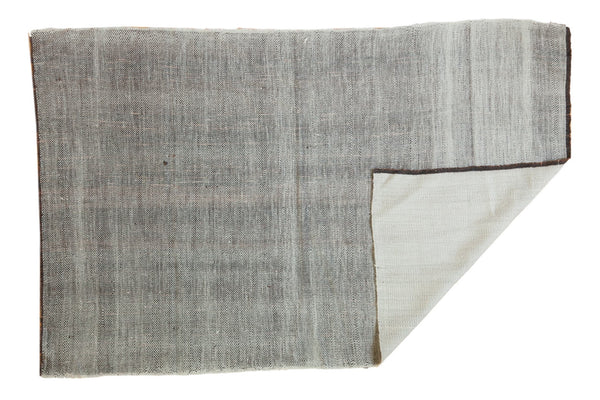 4x6.5 Vintage Flatwoven Reversible Wool Rug // ONH Item ee002679