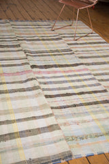 6.5x9.5 Vintage Rag Carpet // ONH Item ee002680 Image 5