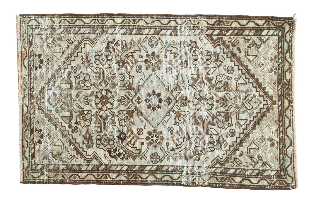 Distressed Antique Malayer Rug Runner