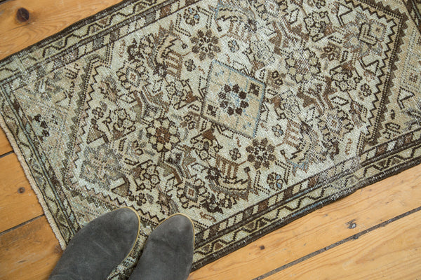Distressed Antique Malayer Rug Runner