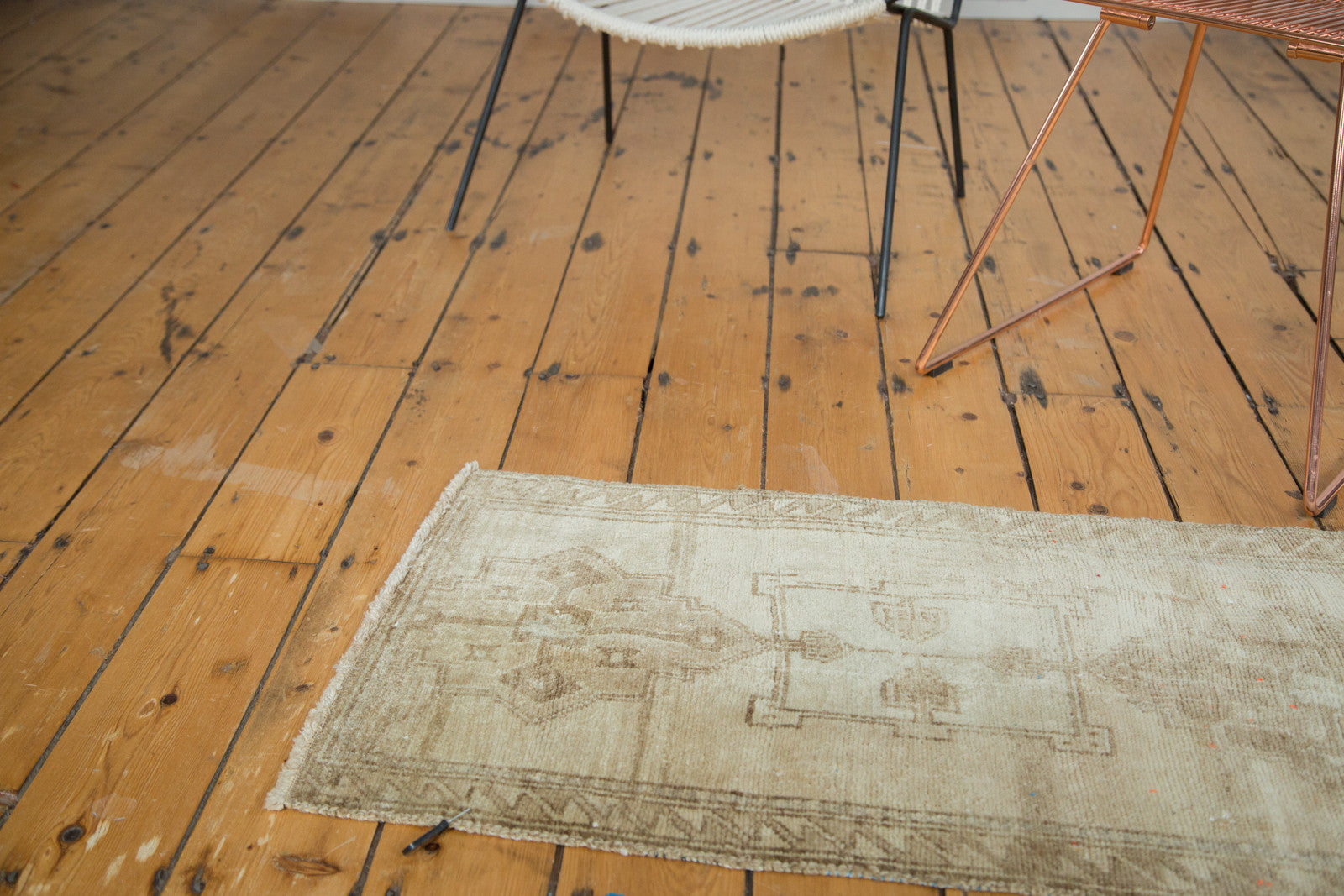 2x3.5 Vintage Oushak Rug Mat // ONH Item ee002721 Image 1