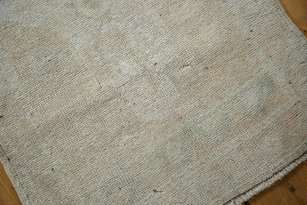 Distressed Oushak Rug Runner