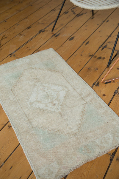 Vintage Oushak Rug Runner