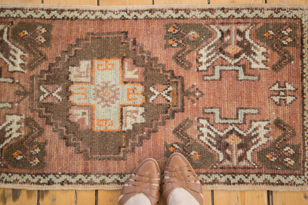 Vintage Oushak Rug Mat