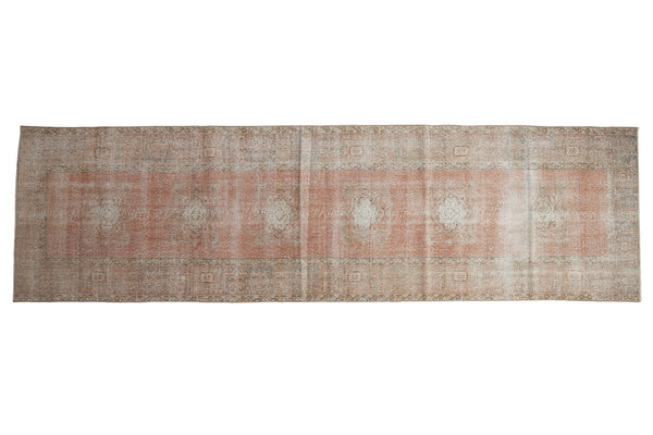 3x11 Vintage Distressed Oushak Rug Runner // ONH Item ee002727