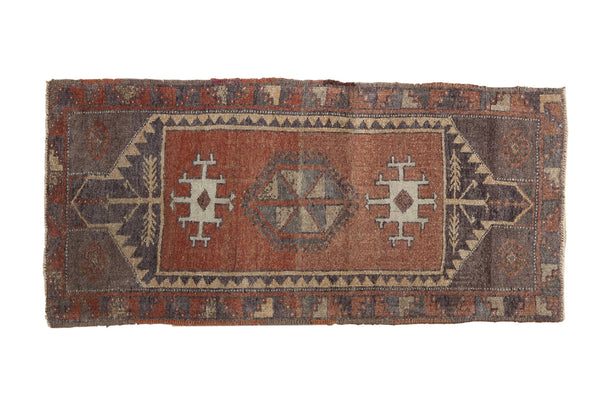 1.5x3.5 Vintage Oushak Rug Runner // ONH Item ee002733