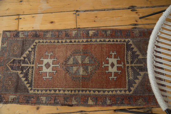 1.5x3.5 Vintage Oushak Rug Runner // ONH Item ee002733 Image 1