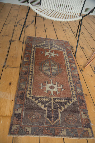 1.5x3.5 Vintage Oushak Rug Runner // ONH Item ee002733 Image 2