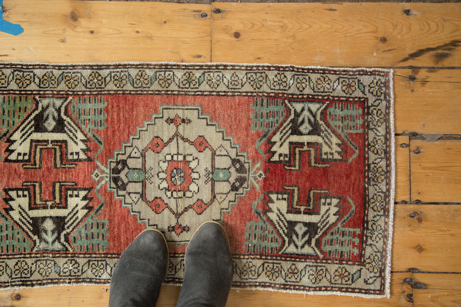 Vintage Oushak Rug Runner