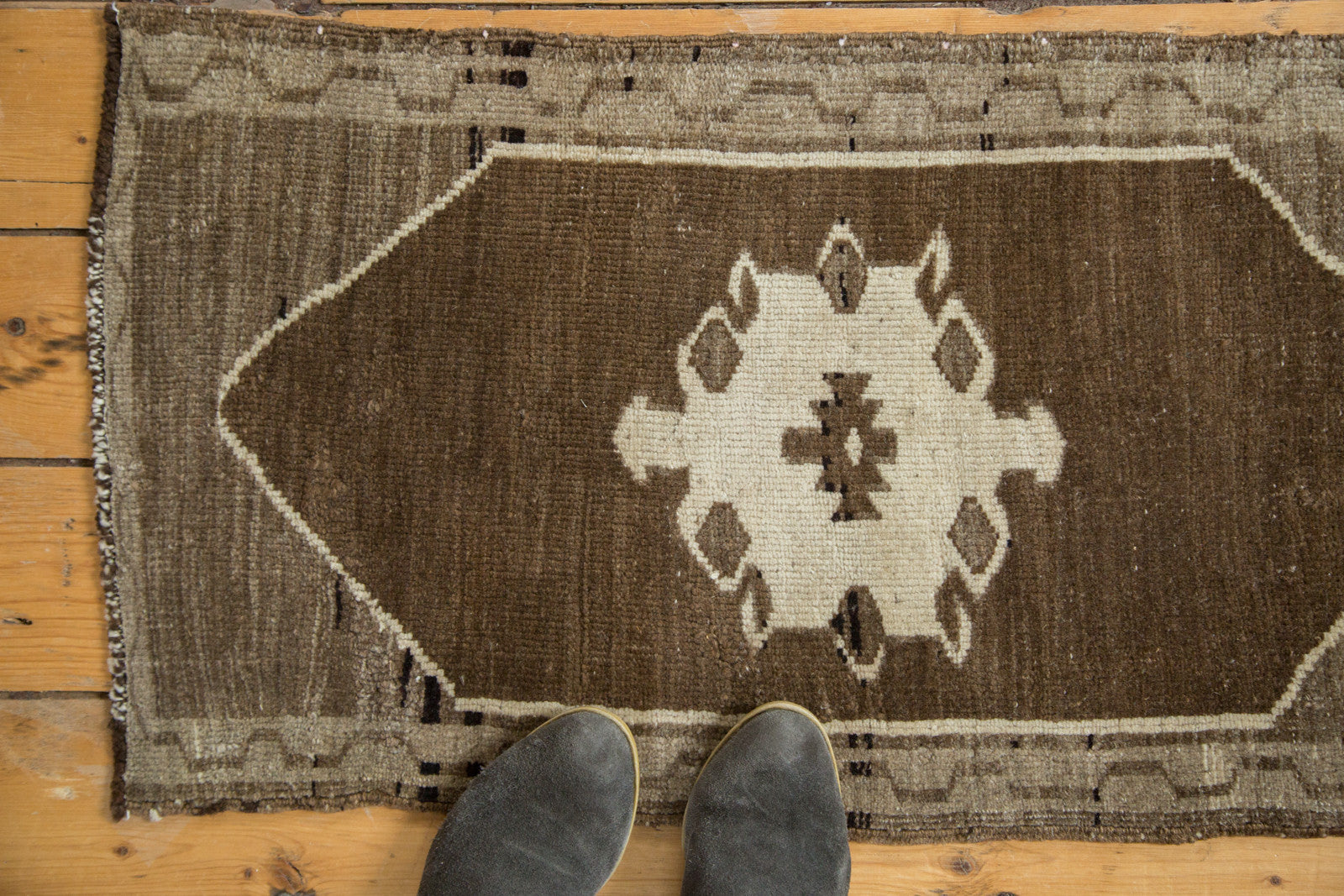 Vintage Oushak Rug Runner