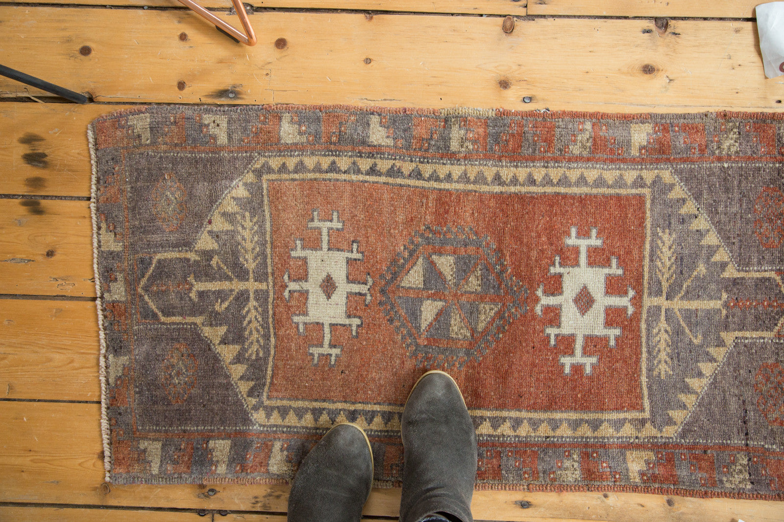 Vintage Oushak Rug Runner