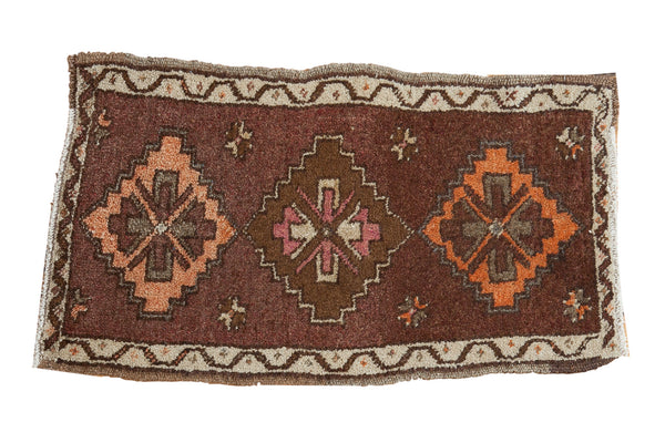 2x3 Vintage Oushak Rug Mat // ONH Item ee002743