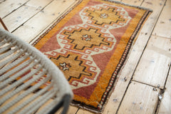Vintage Oushak Rug Runner