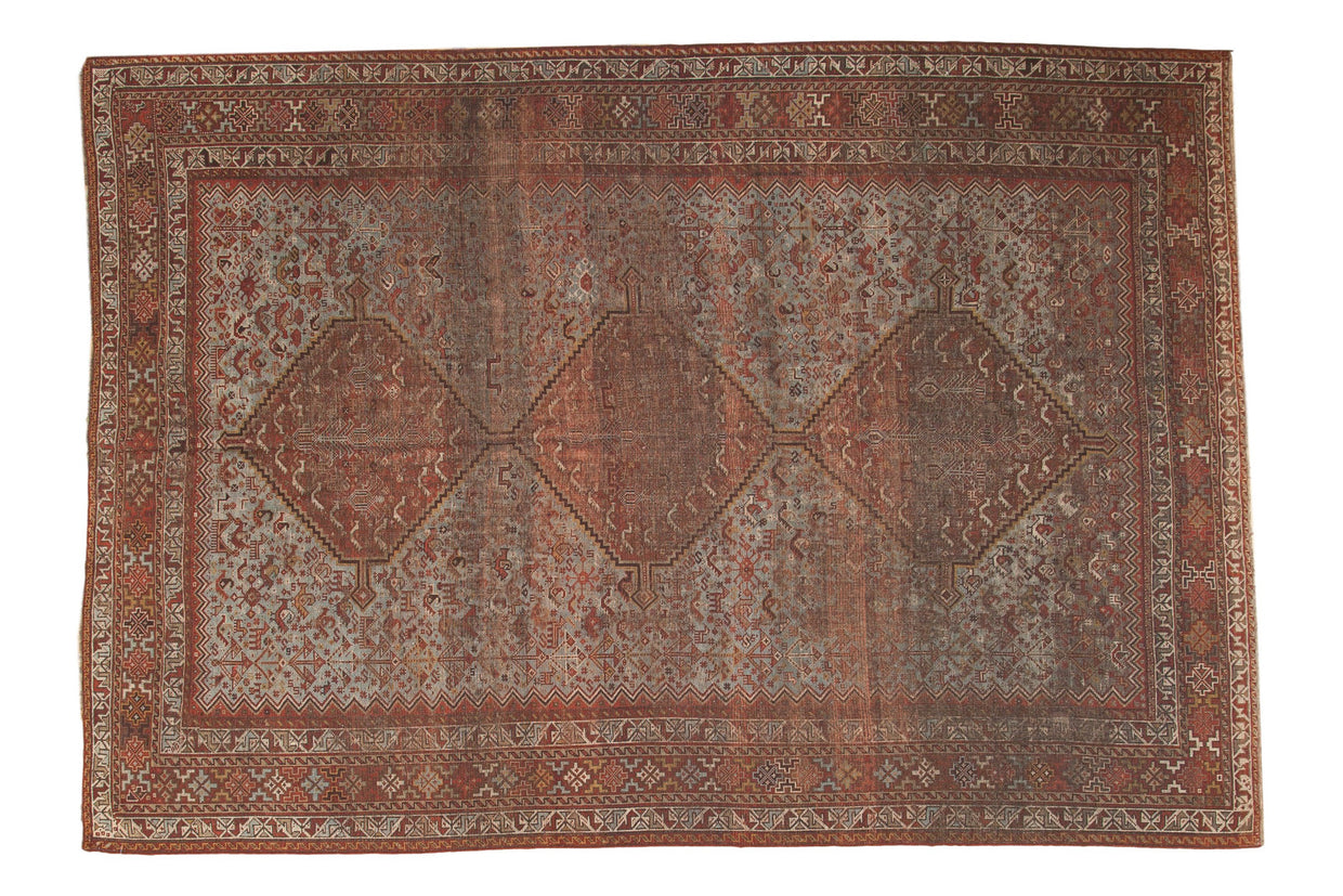 7x10 Vintage Shiraz Carpet // ONH Item ee002747