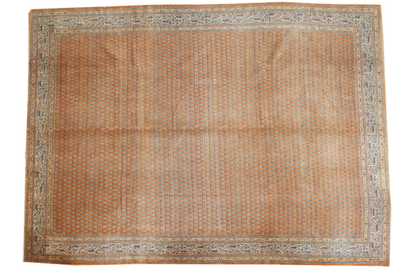 10.5x14.5 Vintage Tabriz Carpet // ONH Item ee002749