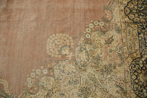  Distressed Kerman Carpet / Item ee002750 image 4