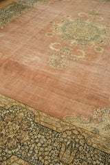  Distressed Kerman Carpet / Item ee002750 image 9