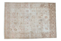 9x13.5 Distressed Tabriz Carpet // ONH Item ee002765