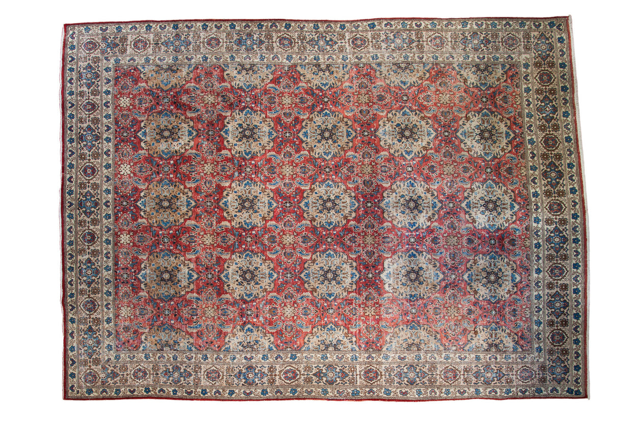 9x12.5 Vintage Birjand Carpet // ONH Item ee002768