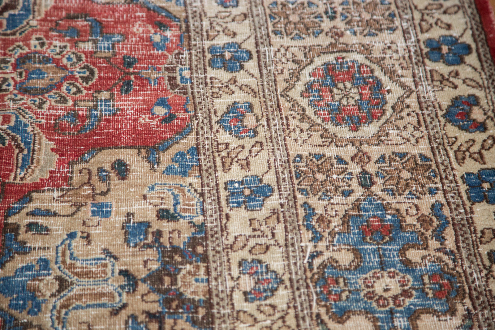 9x12.5 Vintage Birjand Carpet