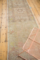3x9.5 Vintage Distressed Oushak Rug Runner // ONH Item ee002770 Image 3