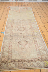 3x9.5 Vintage Distressed Oushak Rug Runner // ONH Item ee002770 Image 4