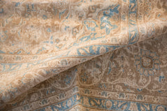 9.5x13 Vintage Distressed Kashan Carpet // ONH Item ee002775 Image 9