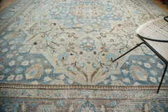 11x13.5 Vintage Distressed Tabriz Khoy Carpet // ONH Item ee002786 Image 3