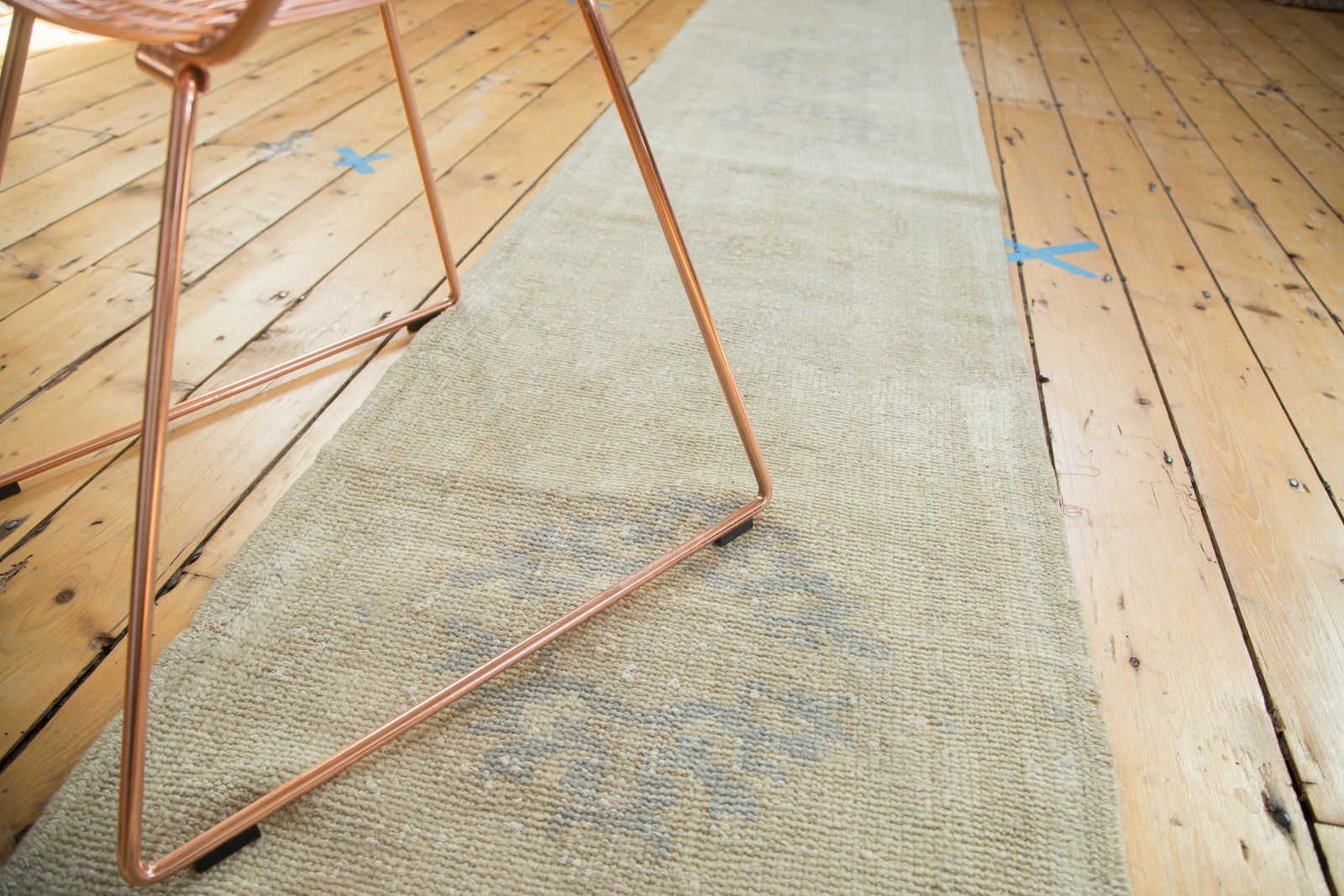 Vintage Turkish Oushak Rug Runner