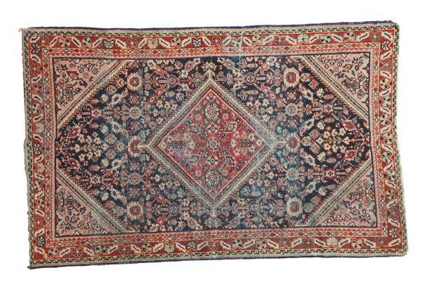 4x6.5 Distressed Mahal Rug // ONH Item ee002800